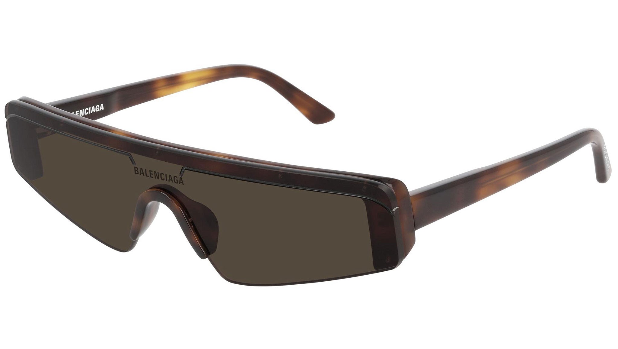 Occhiali da sole BALENCIAGA BB0003S Shiny medium havana