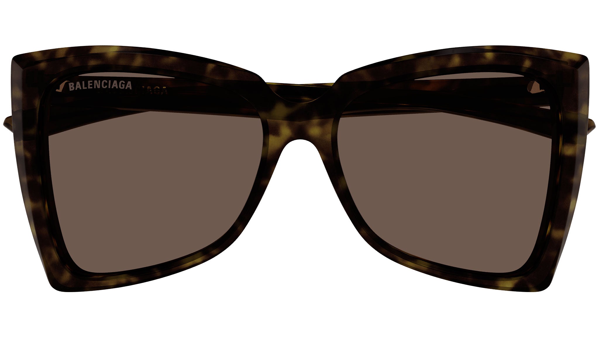 Occhiali da sole BALENCIAGA BB0174S Shiny dark havana