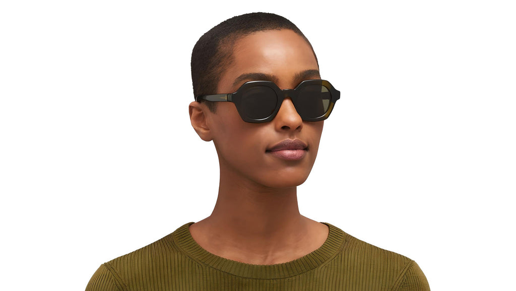Occhiali da sole MYKITA TESHI Peridot shiny silver