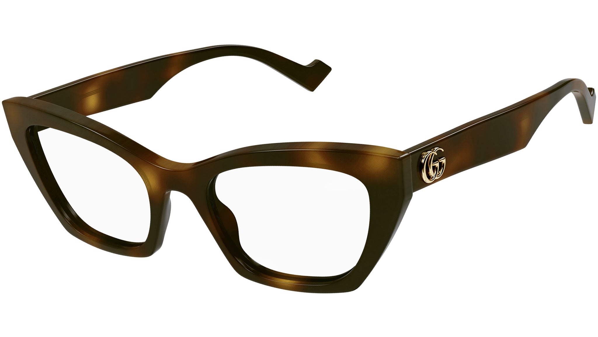 Occhiali da vista GUCCI GG1334O Shiny medium havana