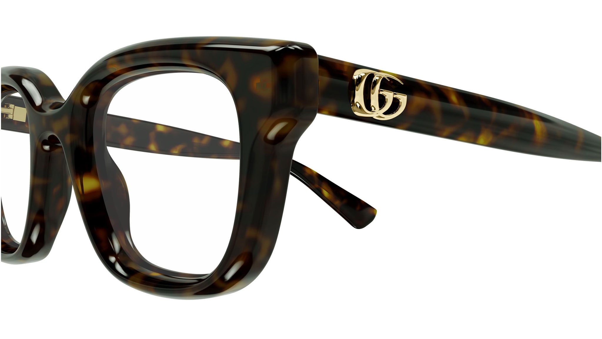 Occhiali da vista GUCCI Shiny dark havana