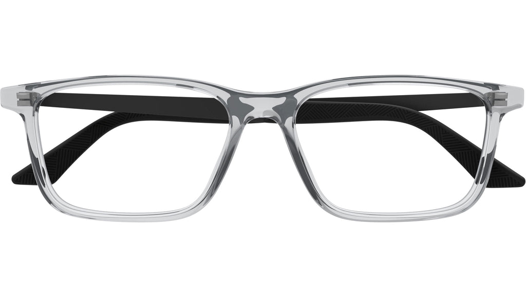Occhiali da vista MONTBLANC MB0333O Shiny transparent light grey