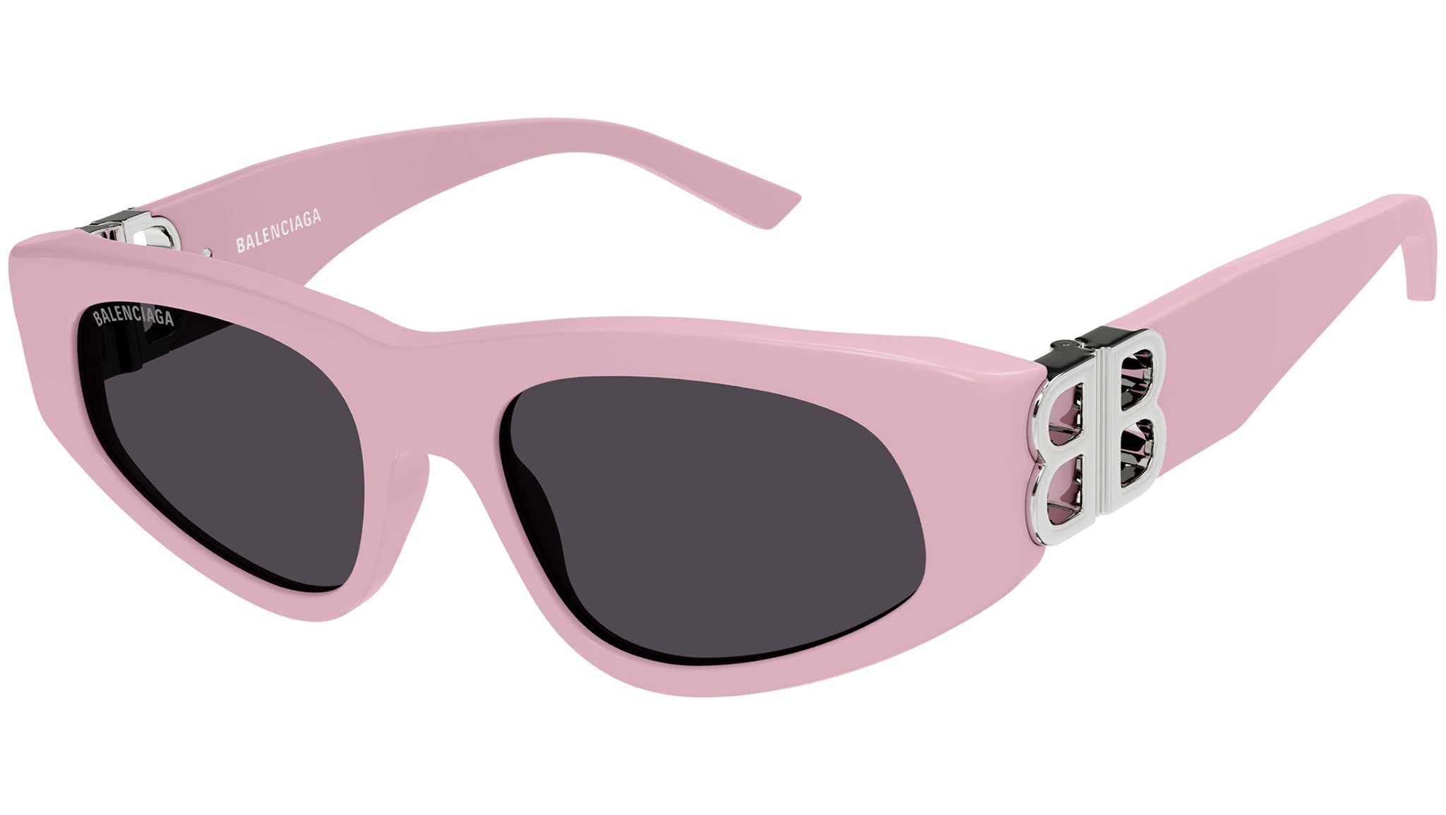 Occhiali da sole BALENCIAGA BB0095S Shiny solid pink