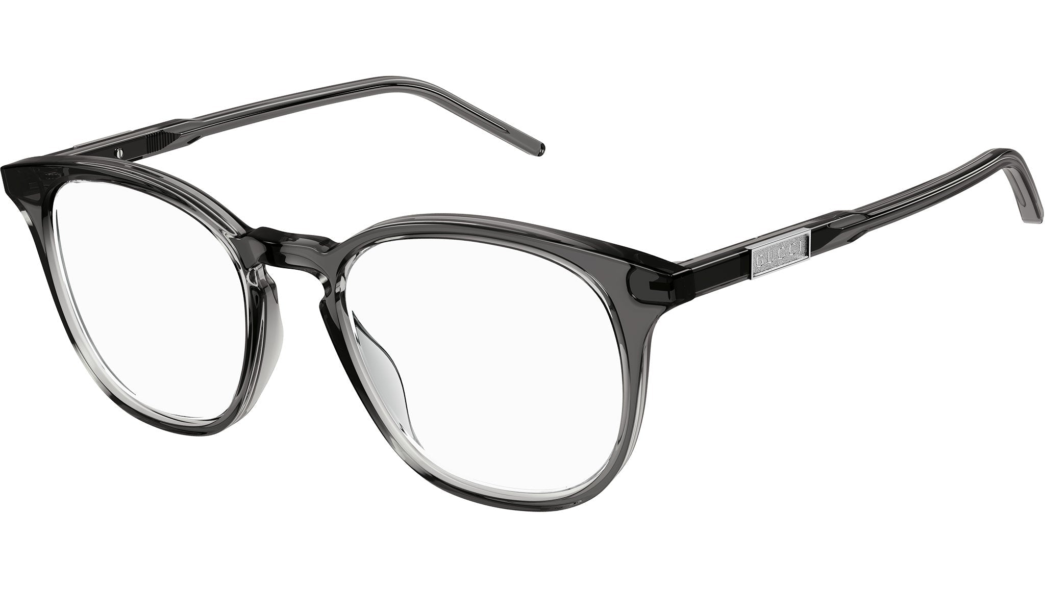 Occhiali da vista GUCCI GG1157O Shiny transparent dark gray