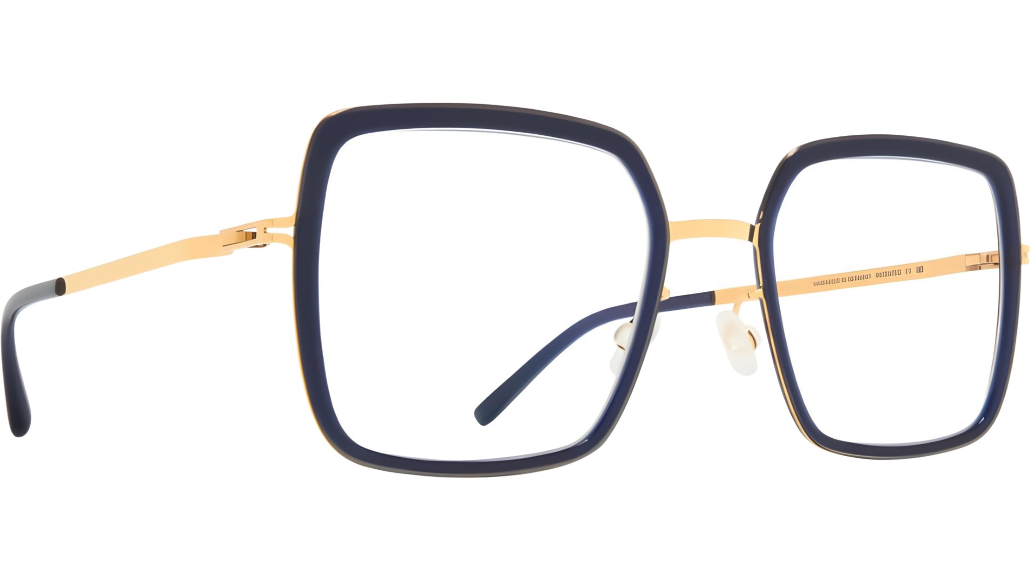 Occhiali da vista MYKITA LAYANA Glossy gold milky indigo