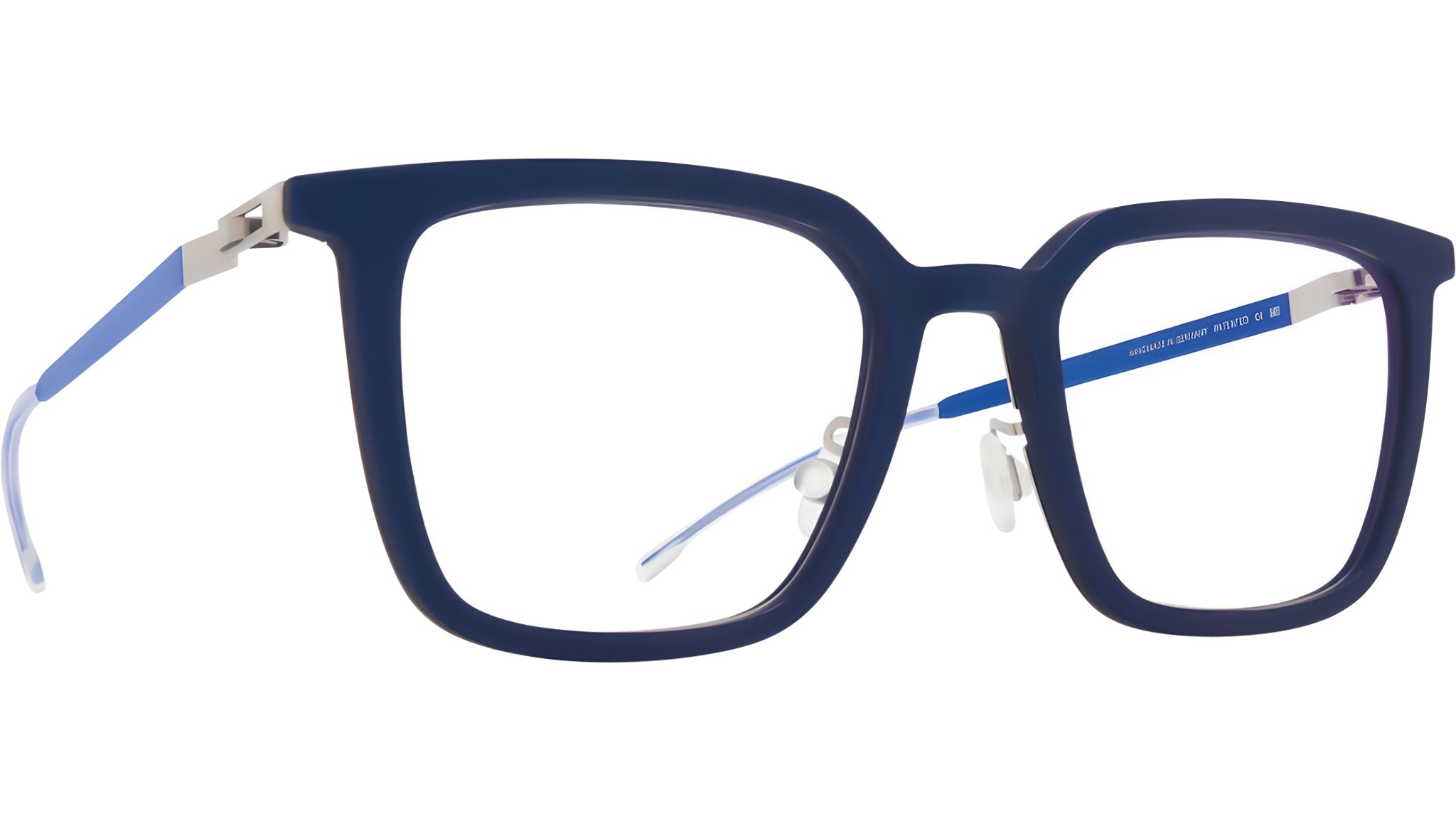 Occhiali da vista MYKITA KOLDING Navy shiny silver