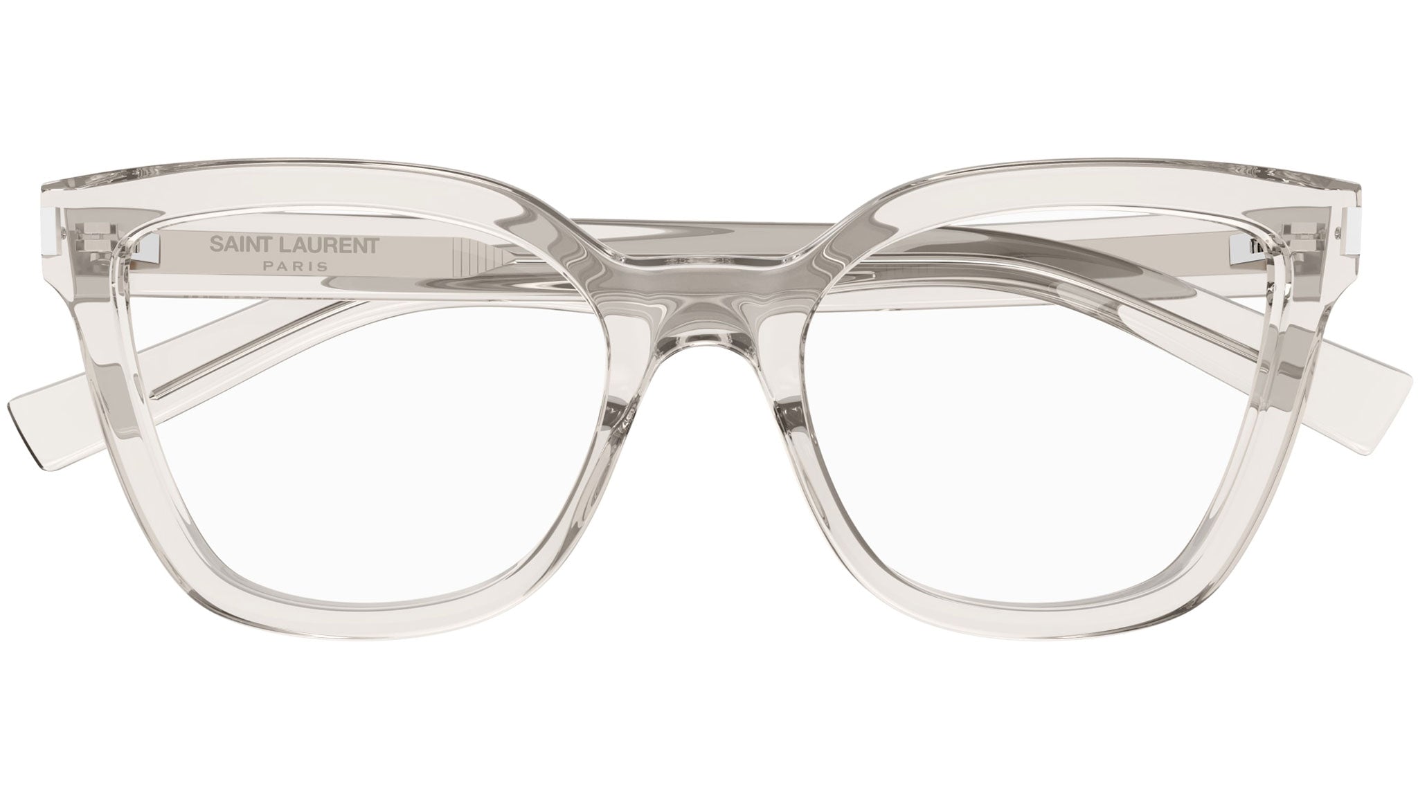 Occhiali da vista SAINT LAURENT SL748 Shiny transparent cream