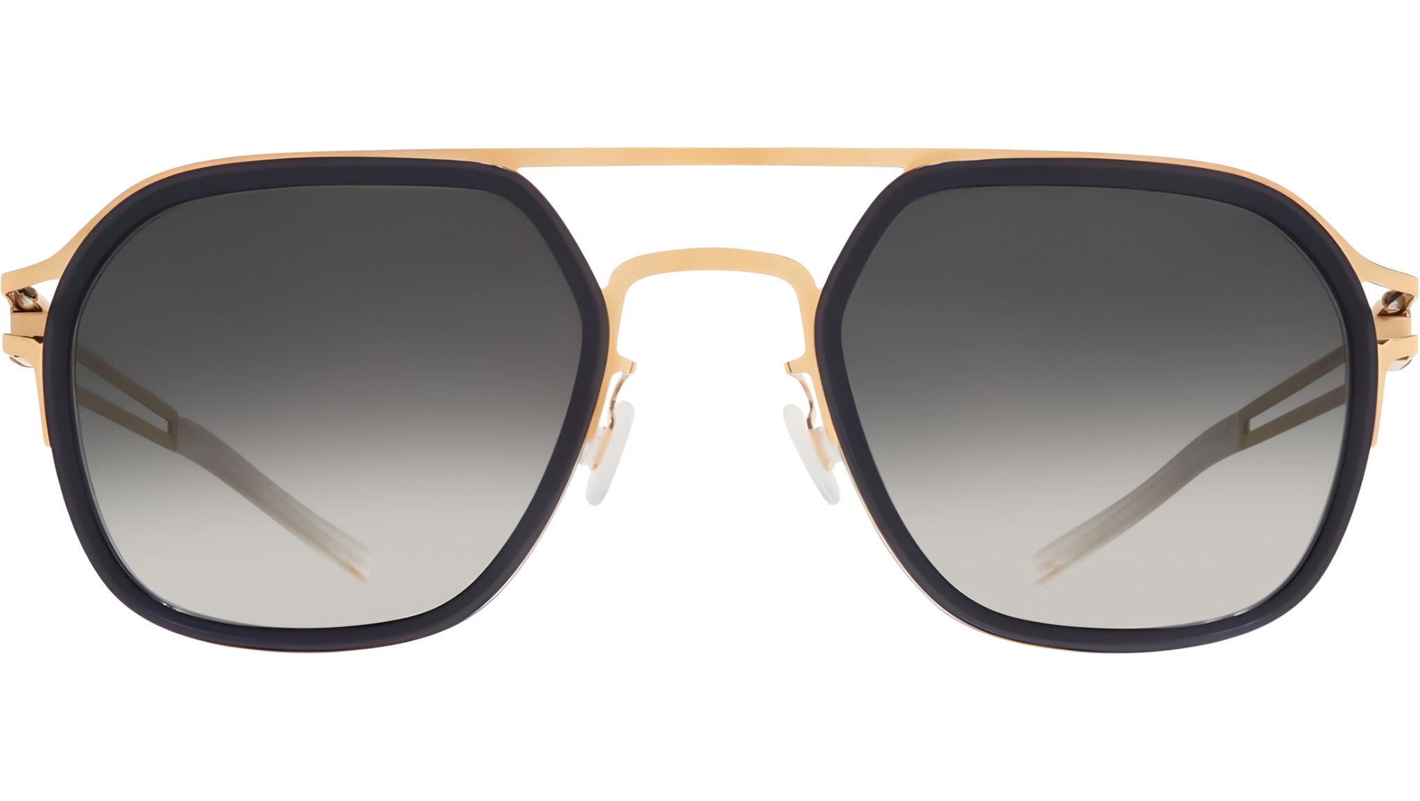 Occhiali da sole MYKITA LEELAND Glossy gold milky