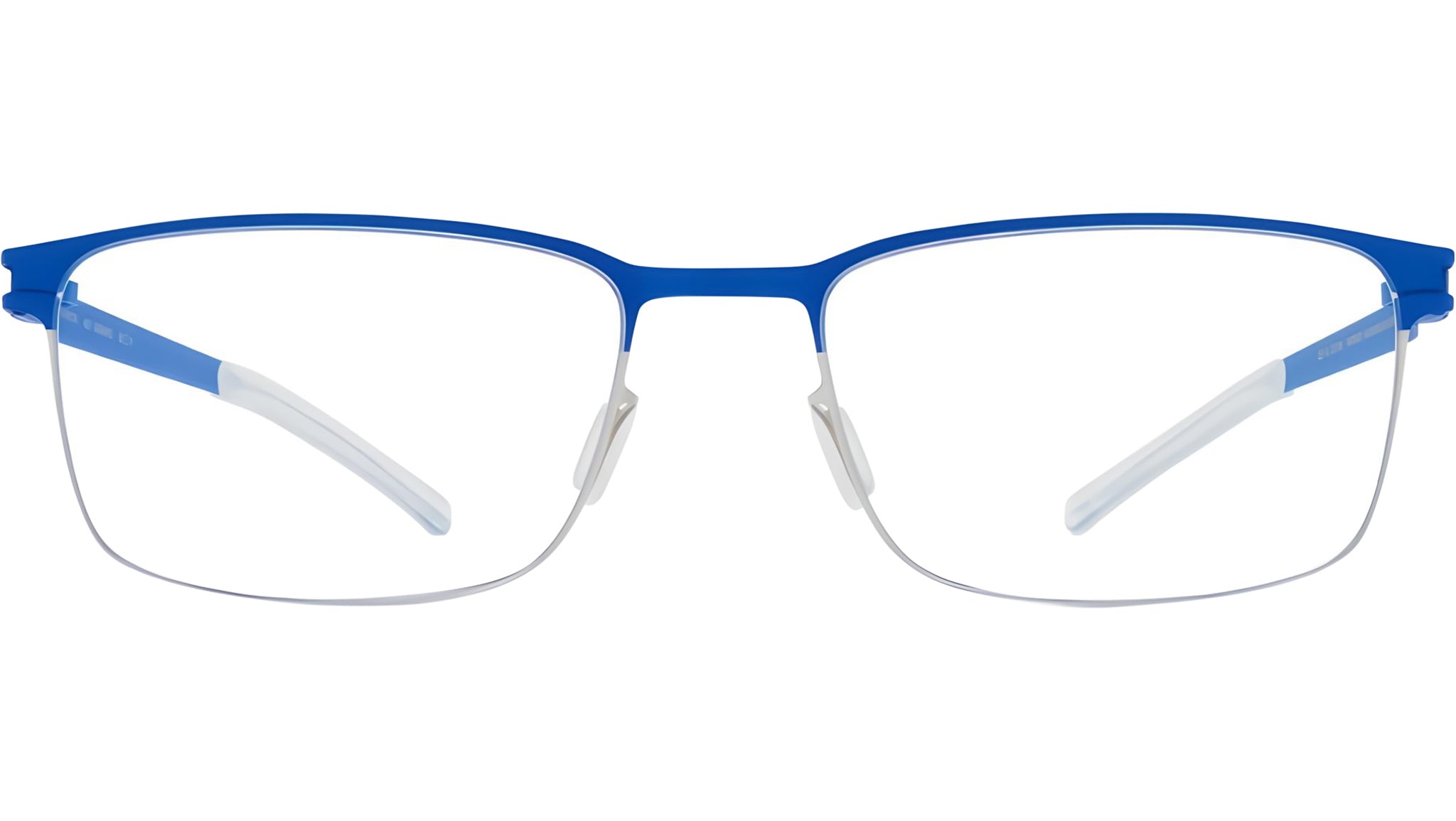 Occhiali da vista MYKITA GERHARD Shiny silver yale blue