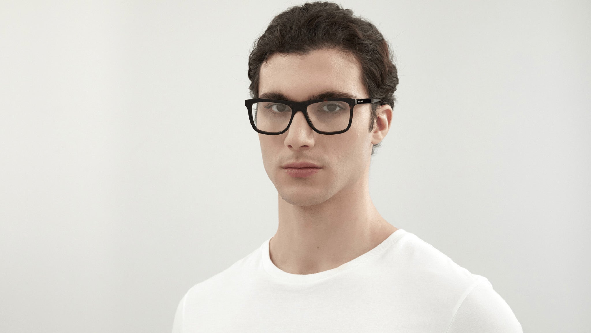 Occhiali da vista SAINT LAURENT SL481 Shiny dark havana