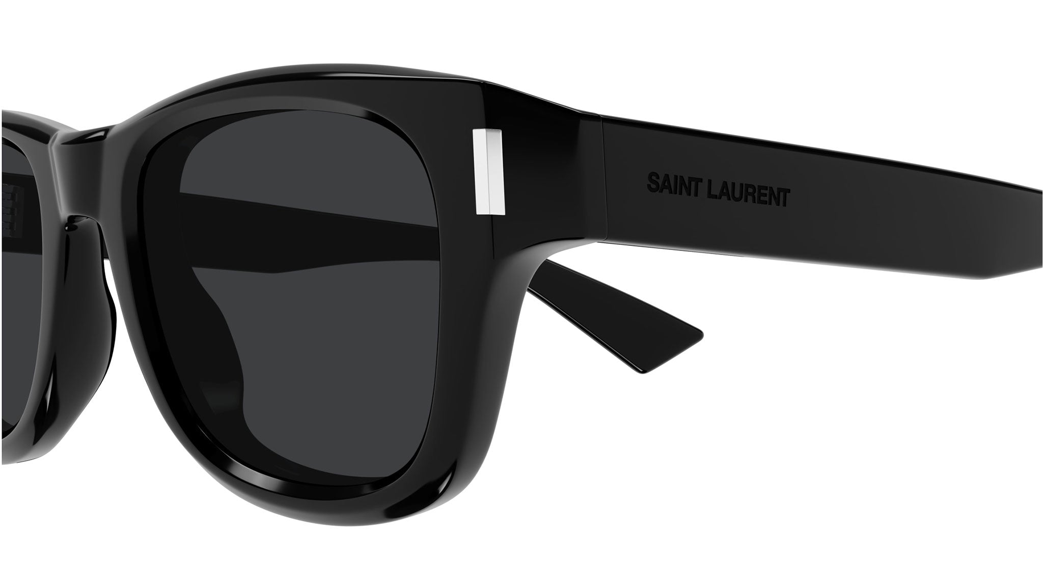 Occhiali da sole SAINT LAURENT SL801 Shiny solid black