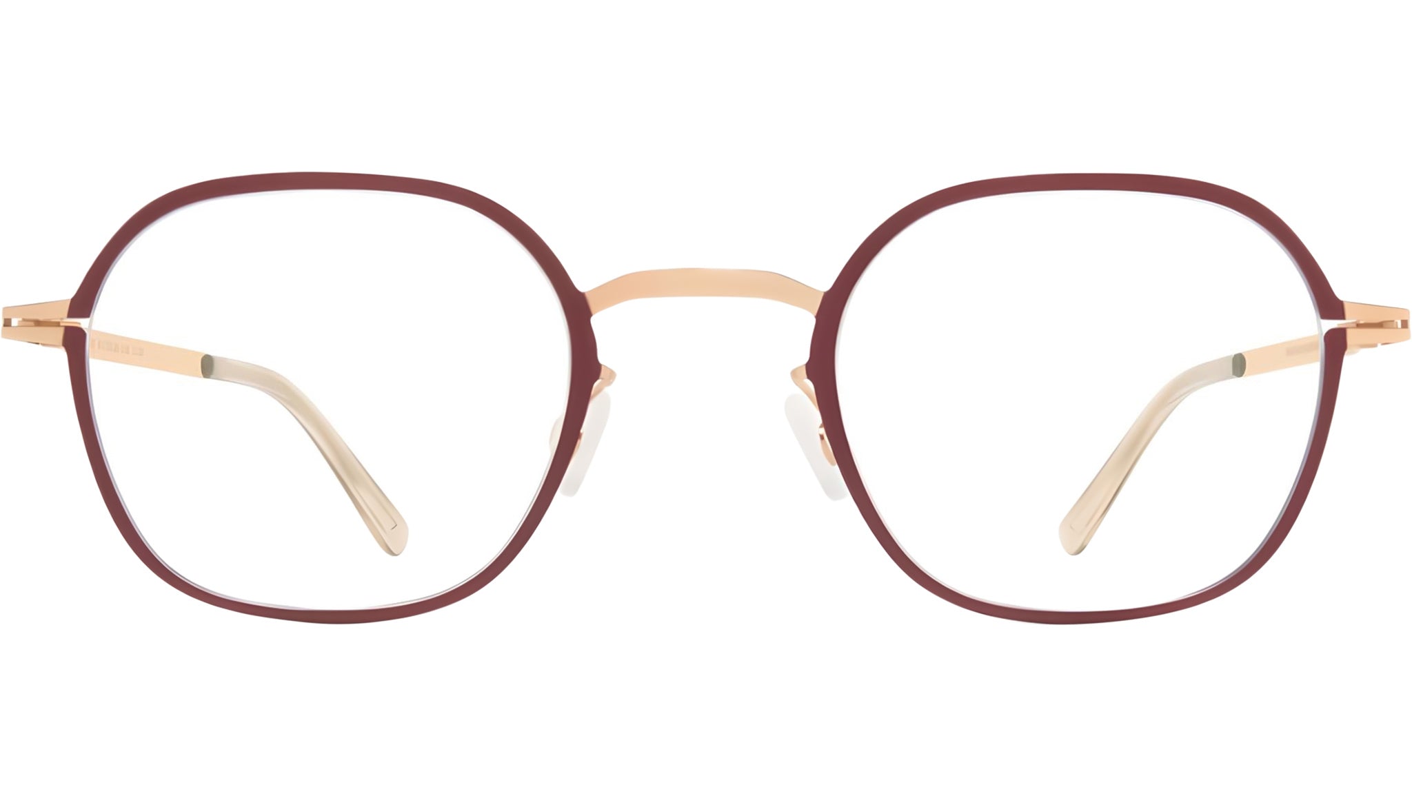 Occhiali da vista MYKITA JES Champagne gold cranberrry