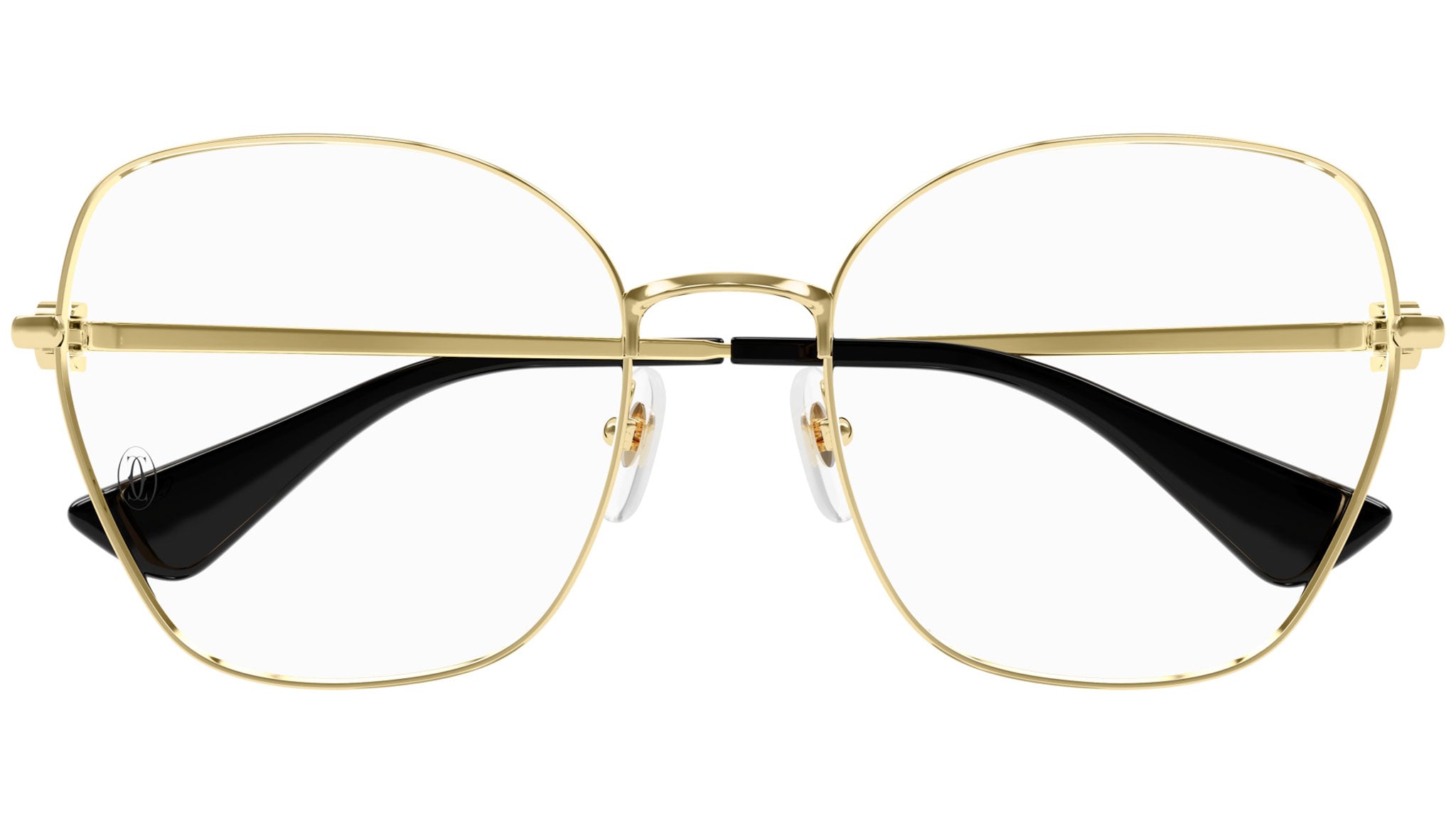 Occhiali da vista CARTIER CT0413O Smooth golden finish