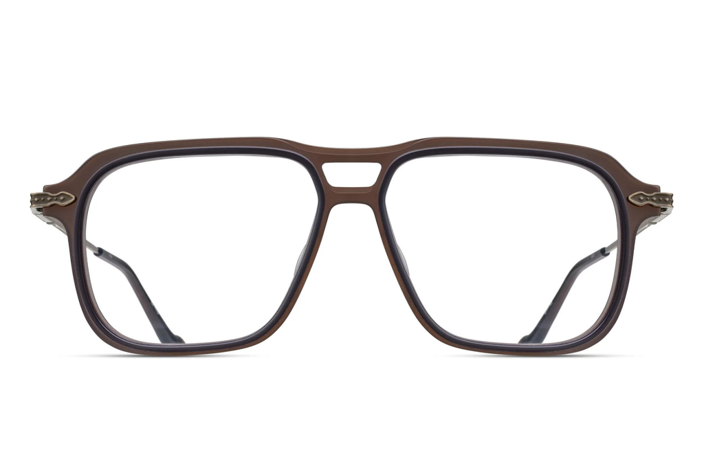 Occhiali da vista MATSUDA M2062 TAUPE ANTIQUE SILVER