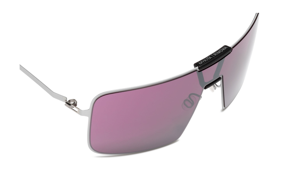 occhiali da sole MYKITA RIMOWA MR004 MH72-White Silver Pitch Black