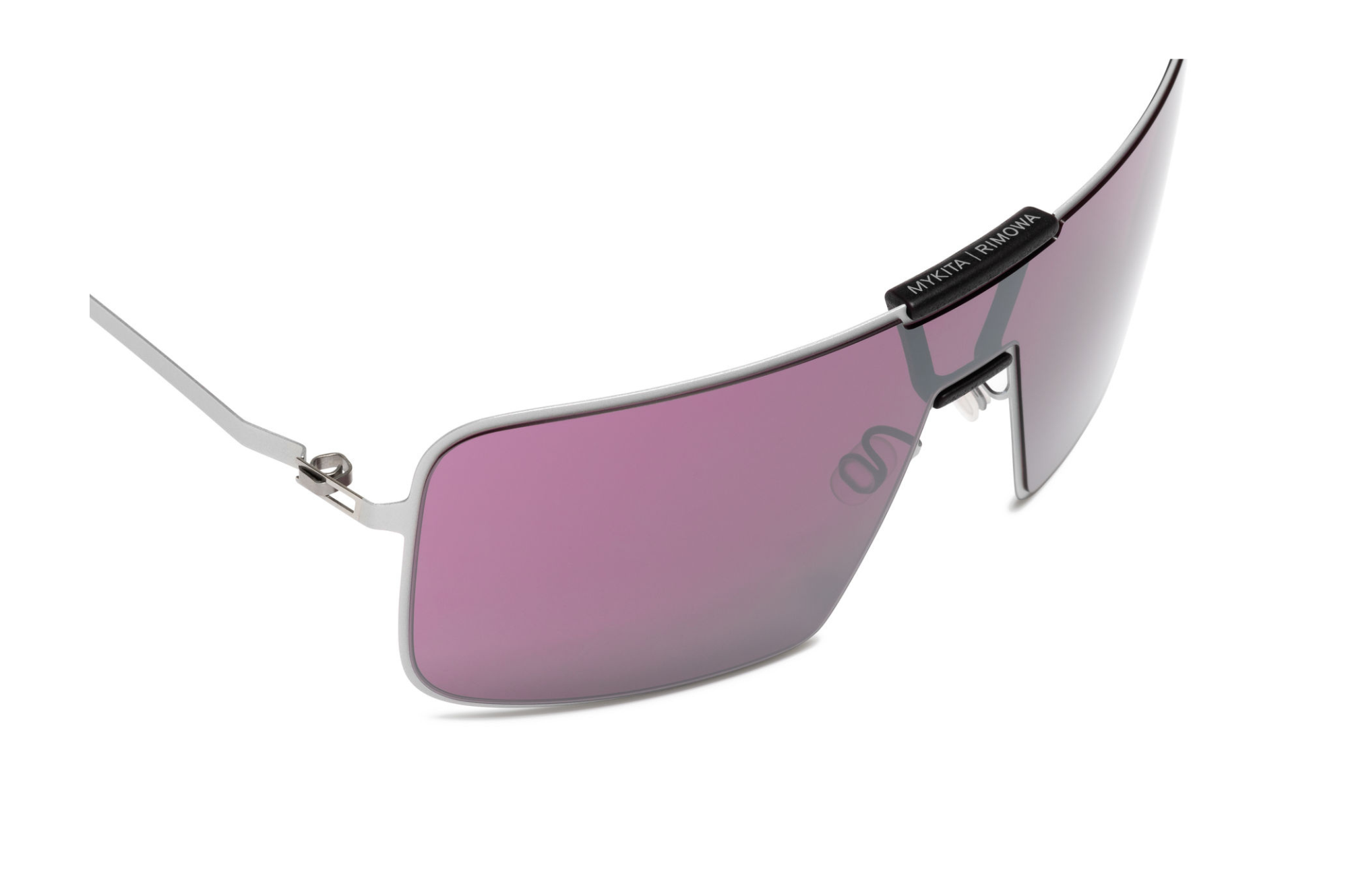 occhiali da sole MYKITA RIMOWA MR004 MH72-White Silver Pitch Black