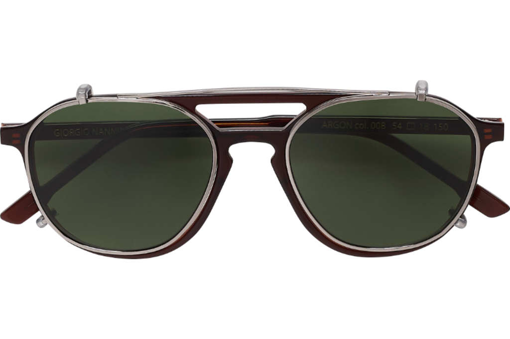 Occhiali da vista GIORGIO NANNINI FILUM ARGON CLIP-ON 008