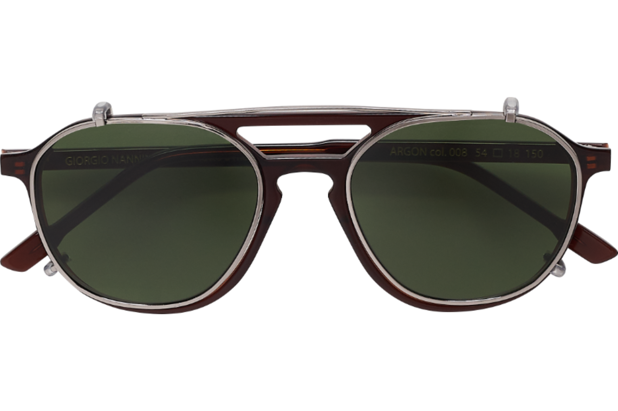 Occhiali da vista GIORGIO NANNINI FILUM ARGON CLIP-ON 008