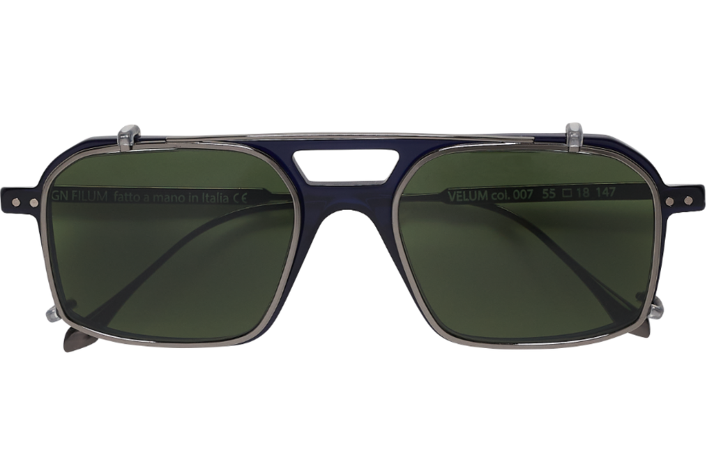 Occhiali da vista GIORGIO NANNINI FILUM VELUM CLIP-ON Clip-on canna di fucile