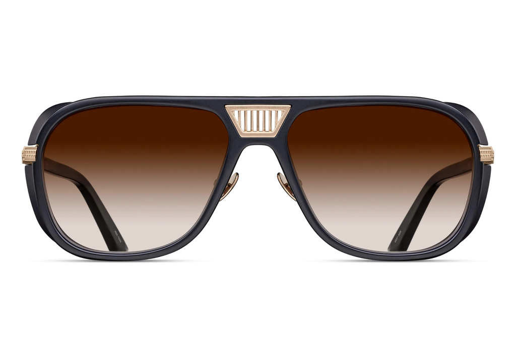 Occhiali da sole MATSUDA M3023-V2 58 Matte Gold - Matte Black