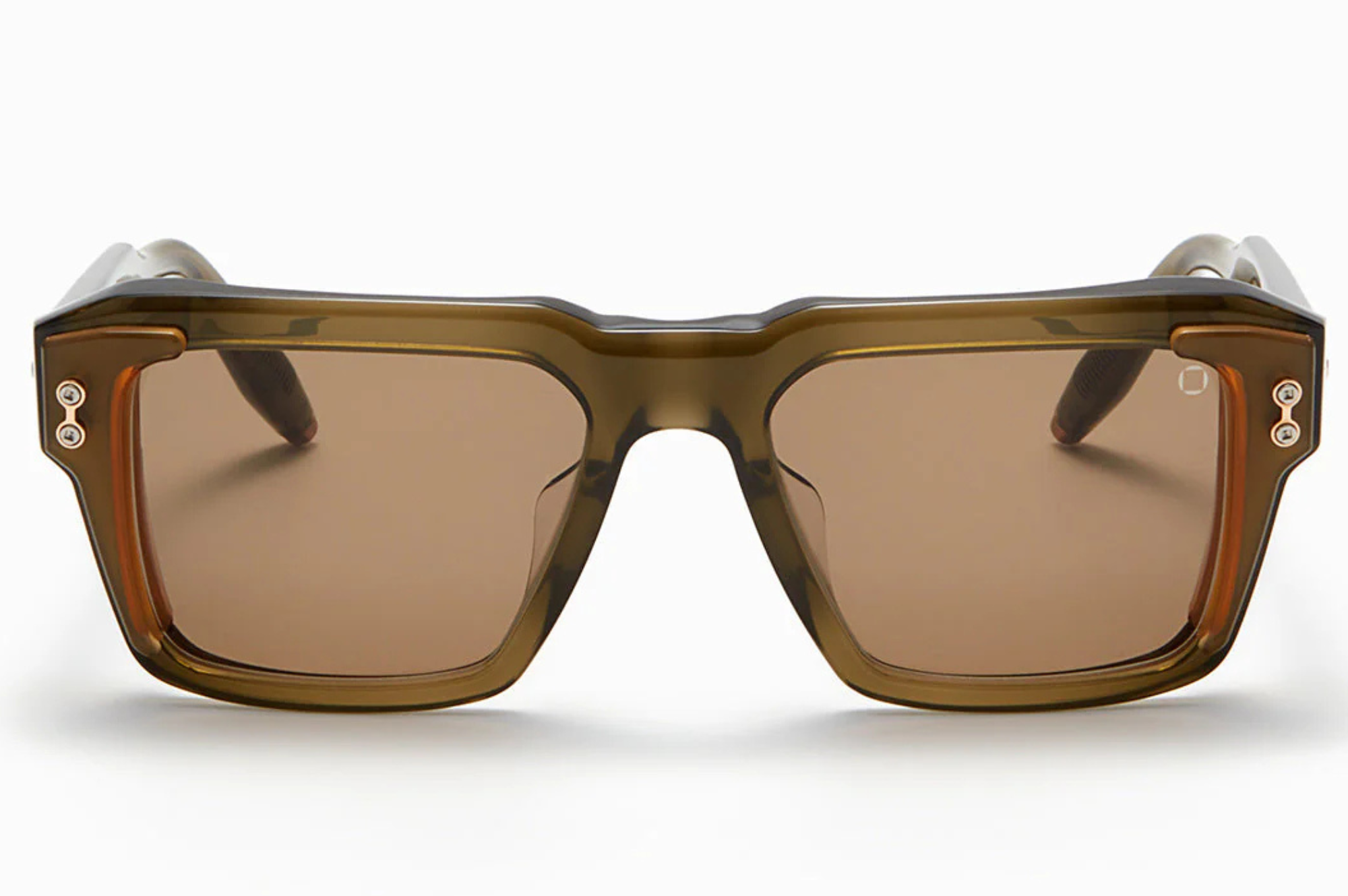 Occhiali da sole AKONI HERCULES Crystal Olive