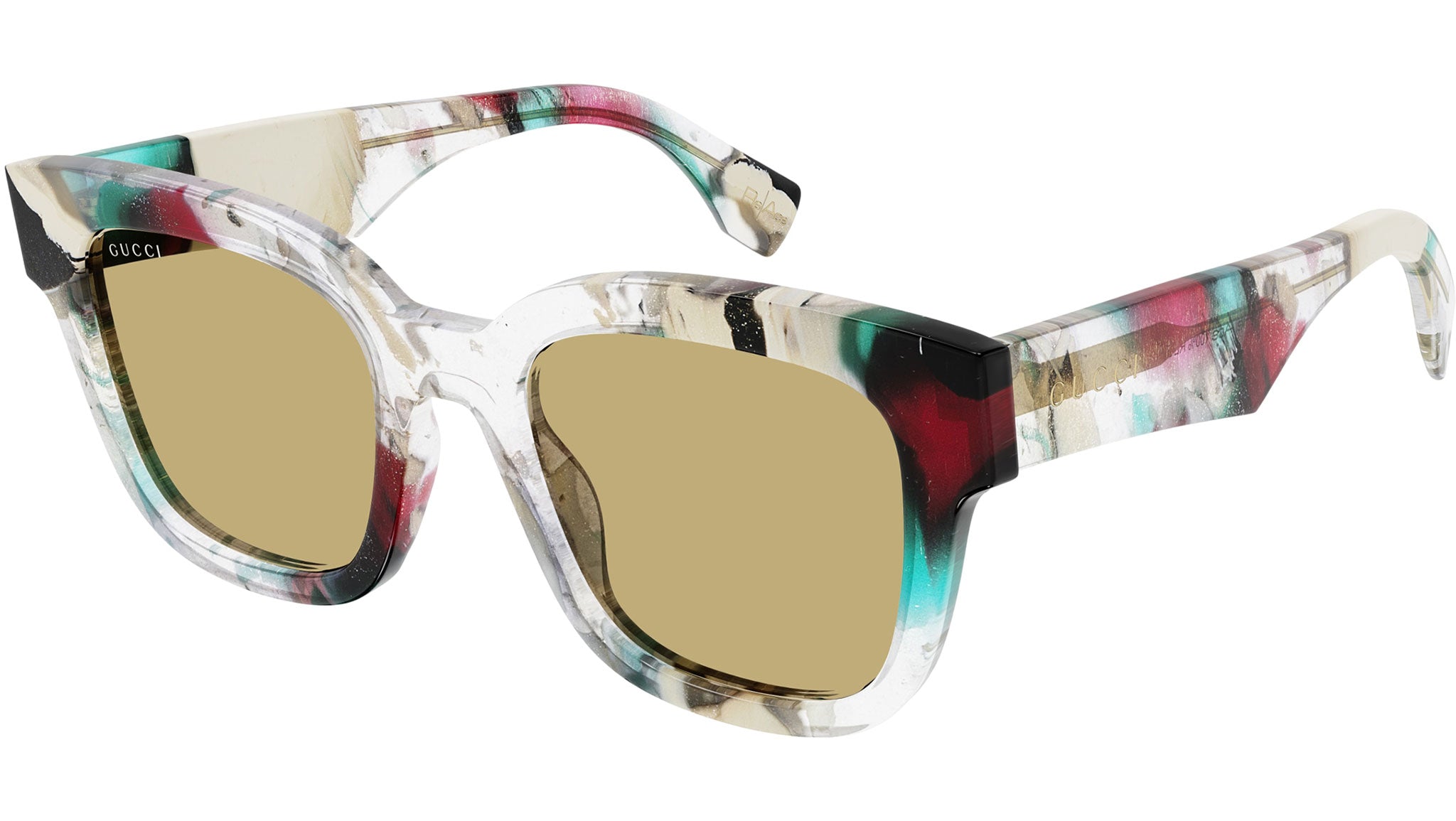 Occhiali da sole GUCCI GG1624S Shiny glitter web crystal