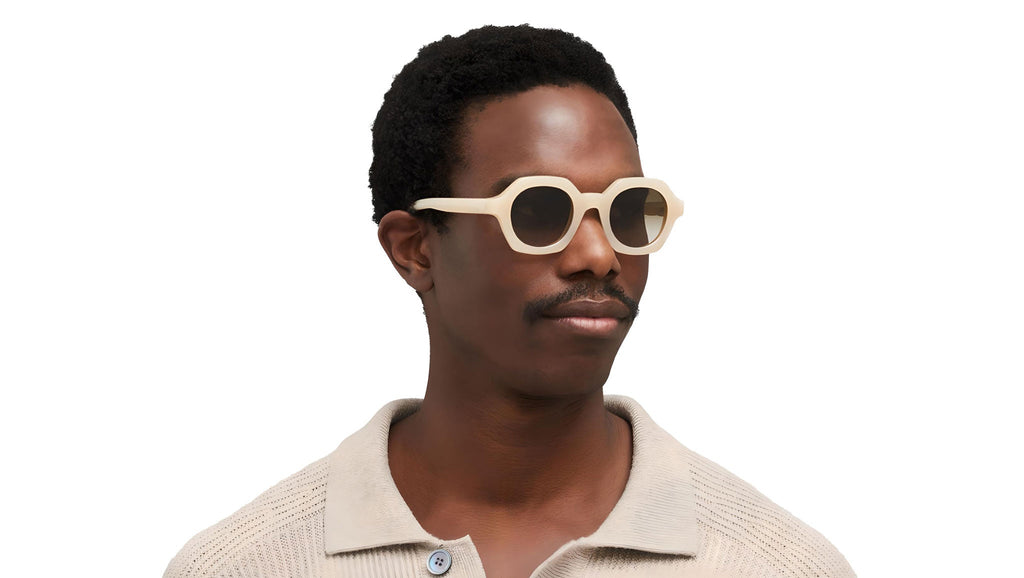 Occhiali da sole MYKITA TESHI Blonde shiny silver