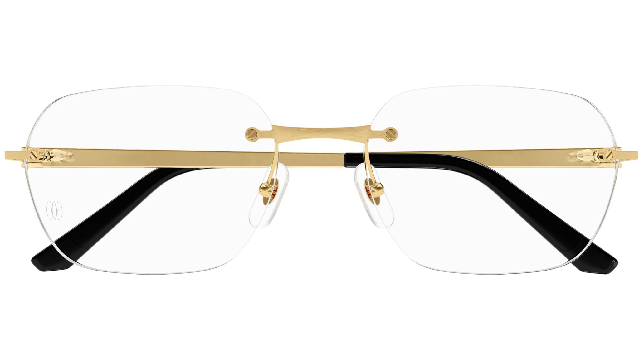 Occhiali da vista CARTIER CT0407O Smooth golden finish