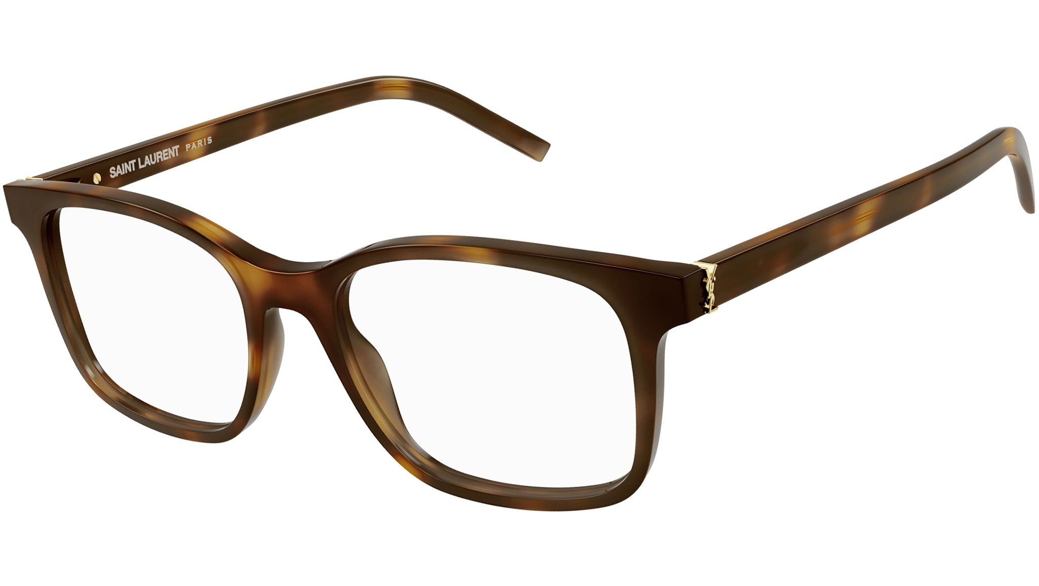 Occhiali da vista SAINT LAURENT SLM120 Shiny medium havana