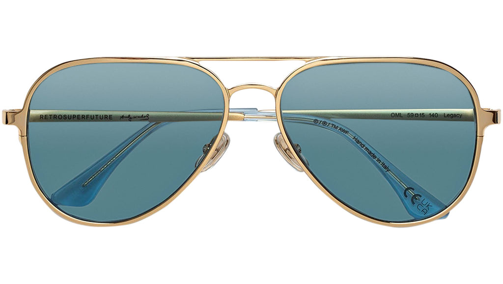 Occhiali RETROSUPERFUTURE Legacy Gold