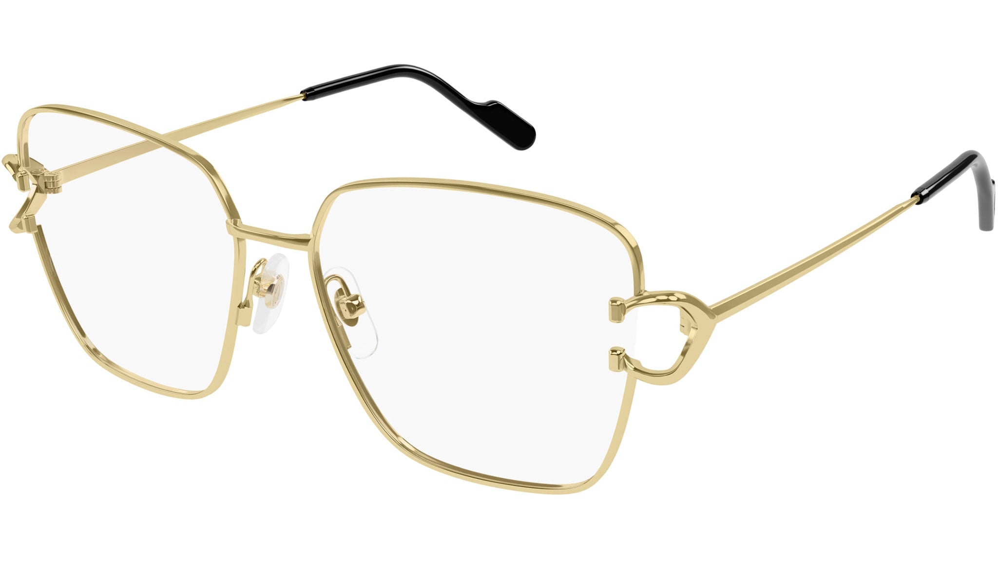 Occhiali da vista CARTIER CT0486O Smooth golden finish