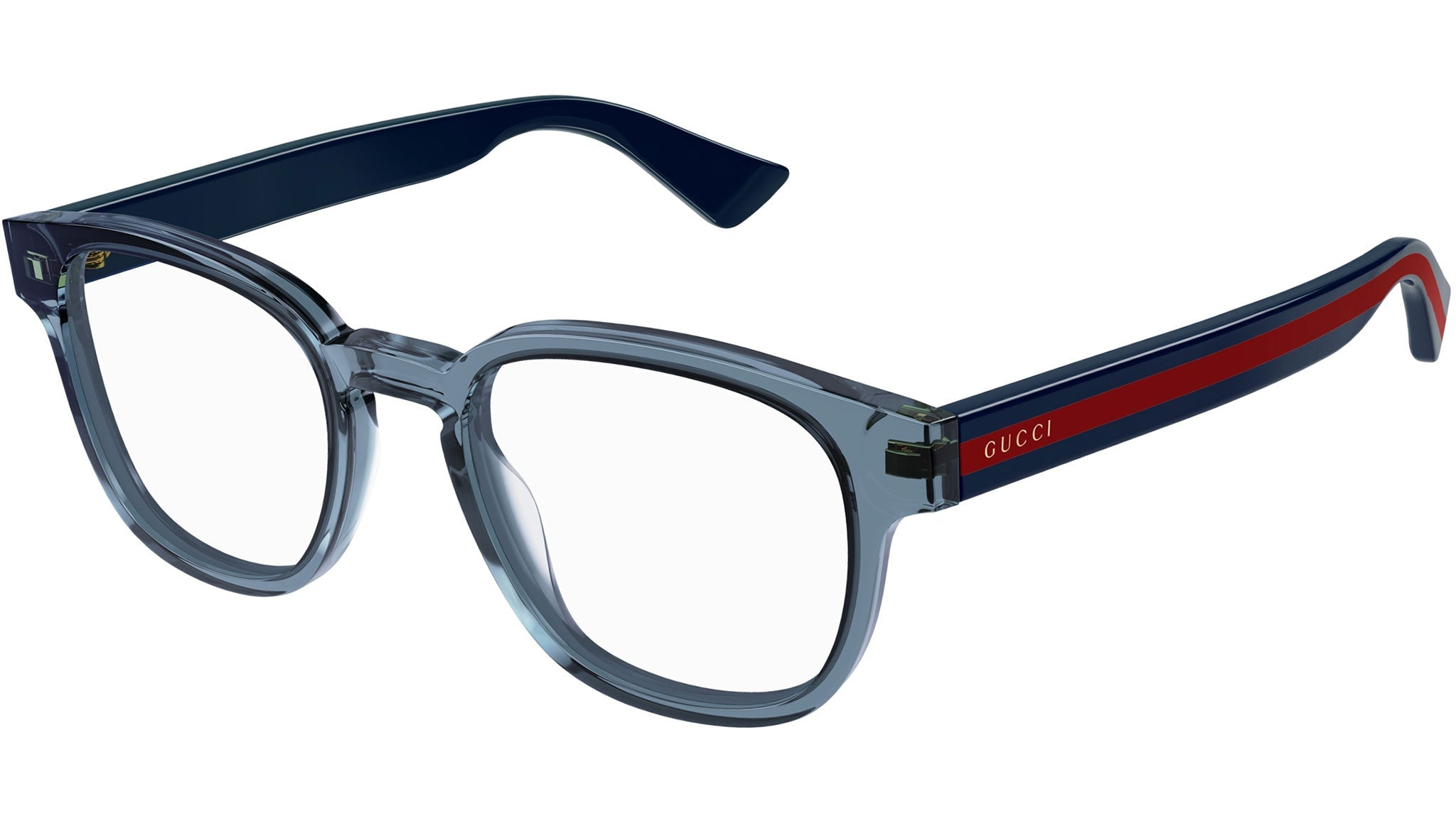 Occhiali da vista GUCCI GG0927O Shiny transparent dusty blue