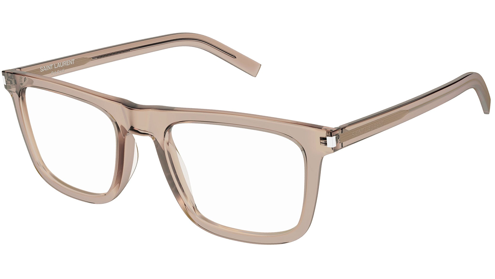 Occhiali da vista SAINT LAURENT SL547 Shiny transparent light brown