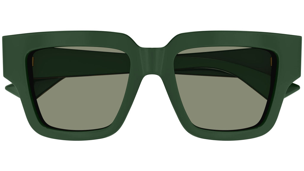 Occhiali da sole BOTTEGA VENETA BV1276S Shiny solid dark green