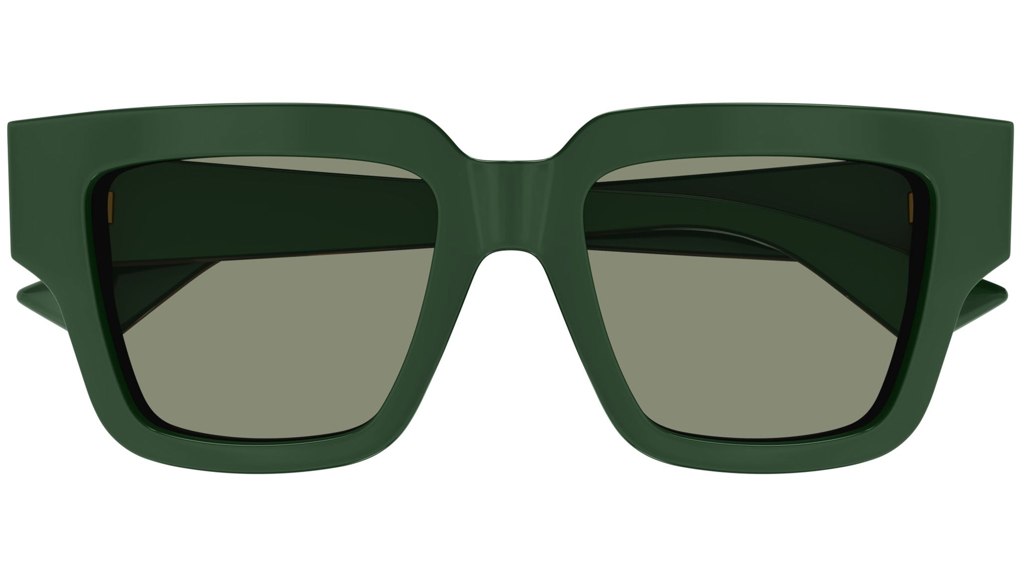 Occhiali da sole BOTTEGA VENETA BV1276S Shiny solid dark green