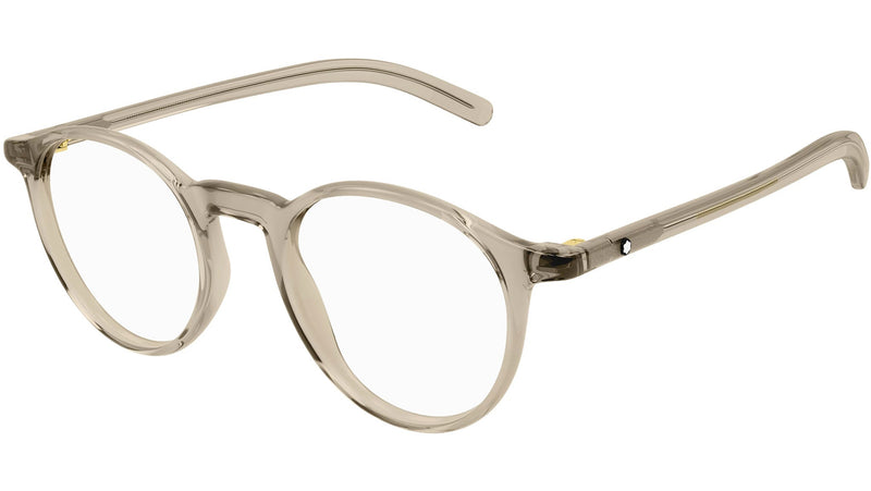 Occhiali da vista MONTBLANC MB0329O Shiny yellow transparent