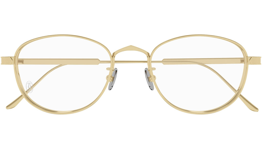 Occhiali da vista CARTIER CT0562OA Smooth golden finish