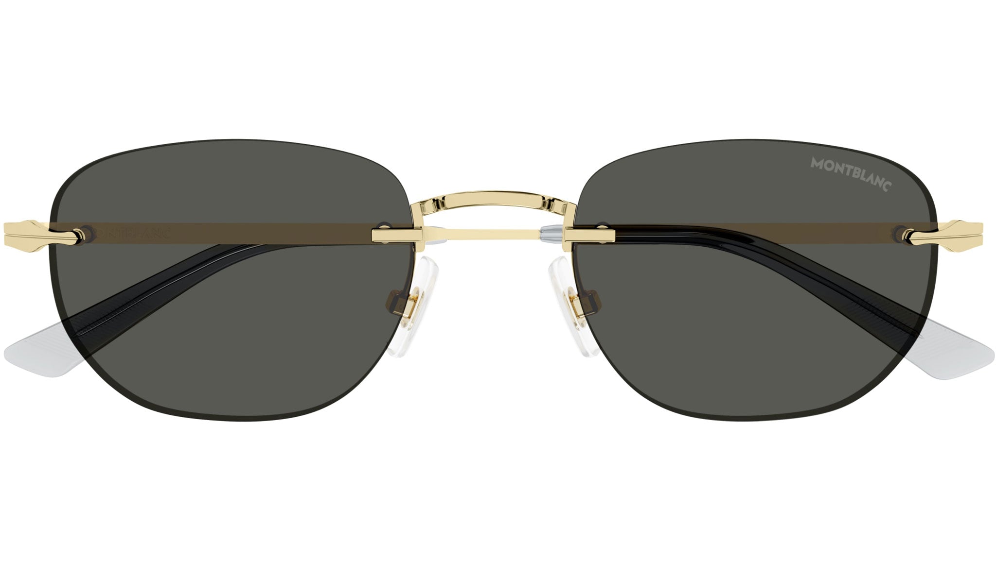 Occhiali da sole MONTBLANC MB0303S Shiny light gold