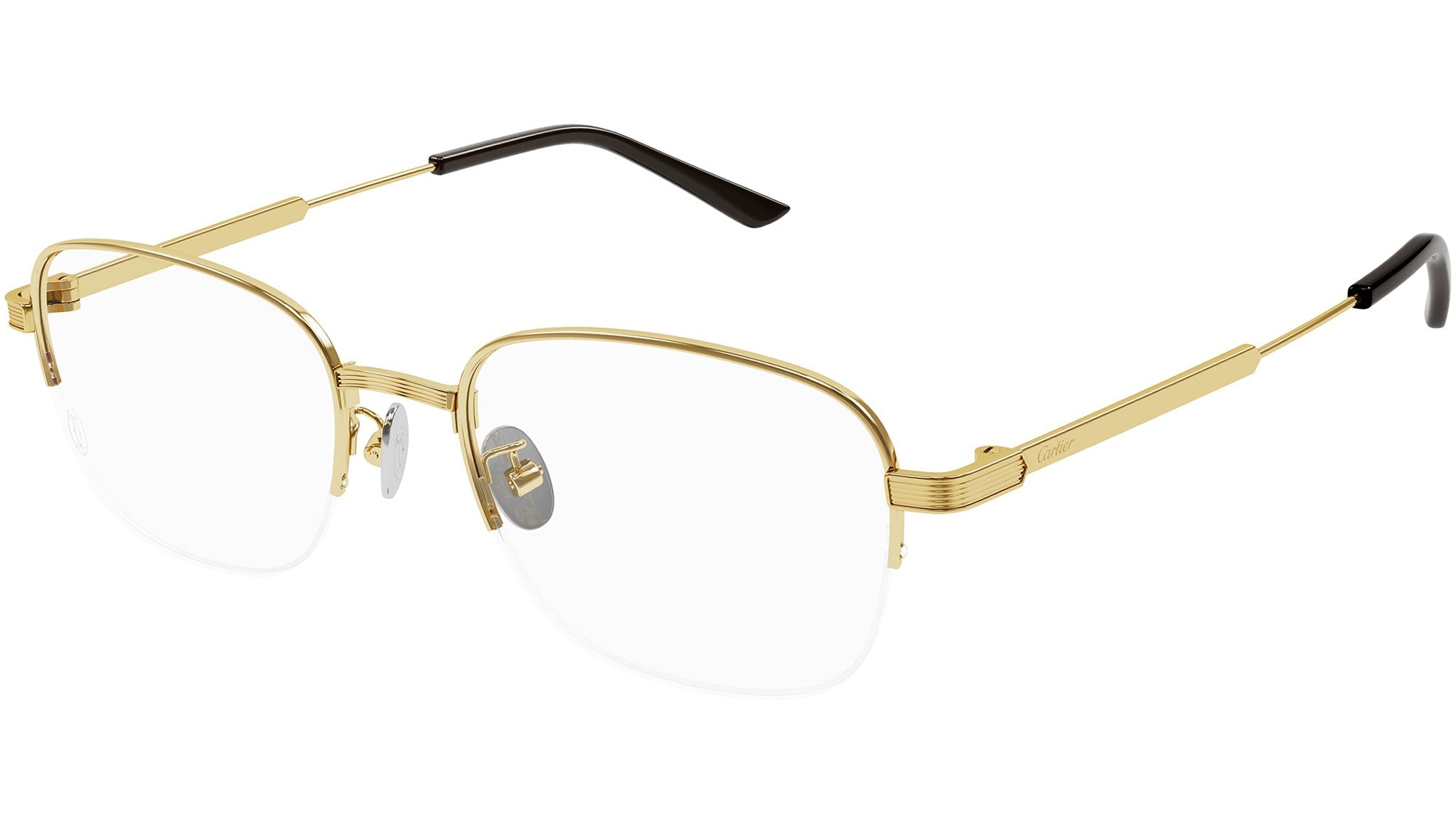 Occhiali da vista CARTIER CT0382O Smooth golden finish