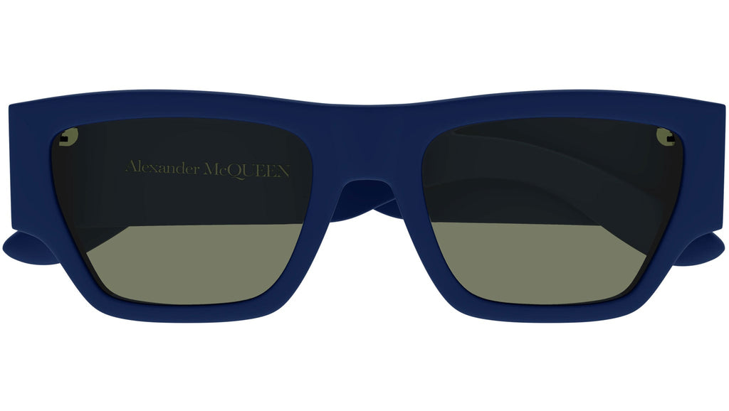 Occhiali da sole ALEXANDER MCQUEEN AM0393S Matte solid navy