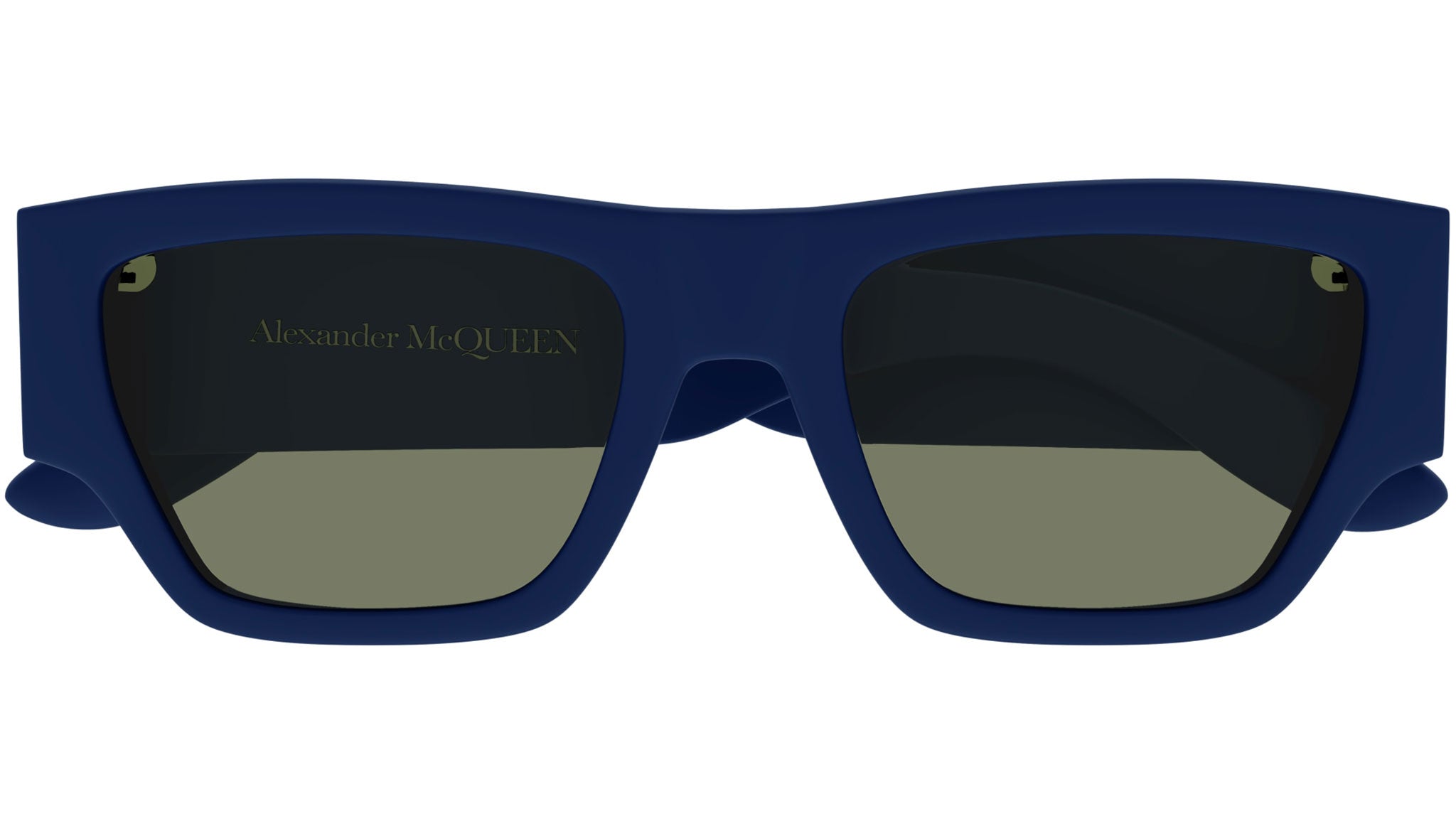 Occhiali da sole ALEXANDER MCQUEEN AM0393S Matte solid navy