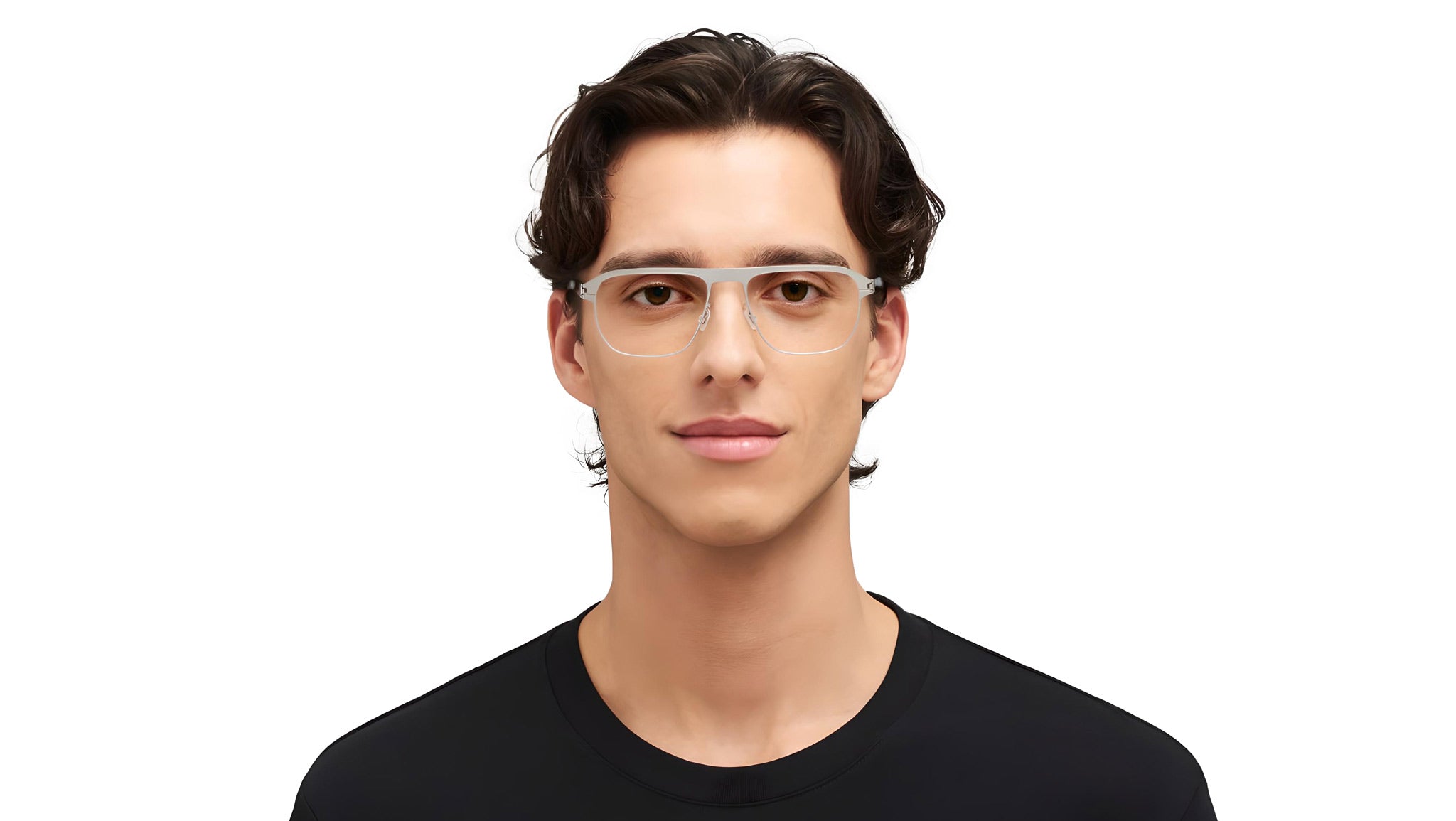 Occhiali da vista MYKITA LORENZO Shiny silver