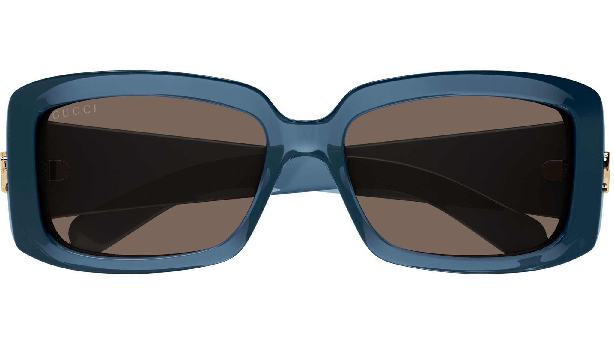 Occhiali da sole GUCCI GG1403S Shiny transparent petrol blue