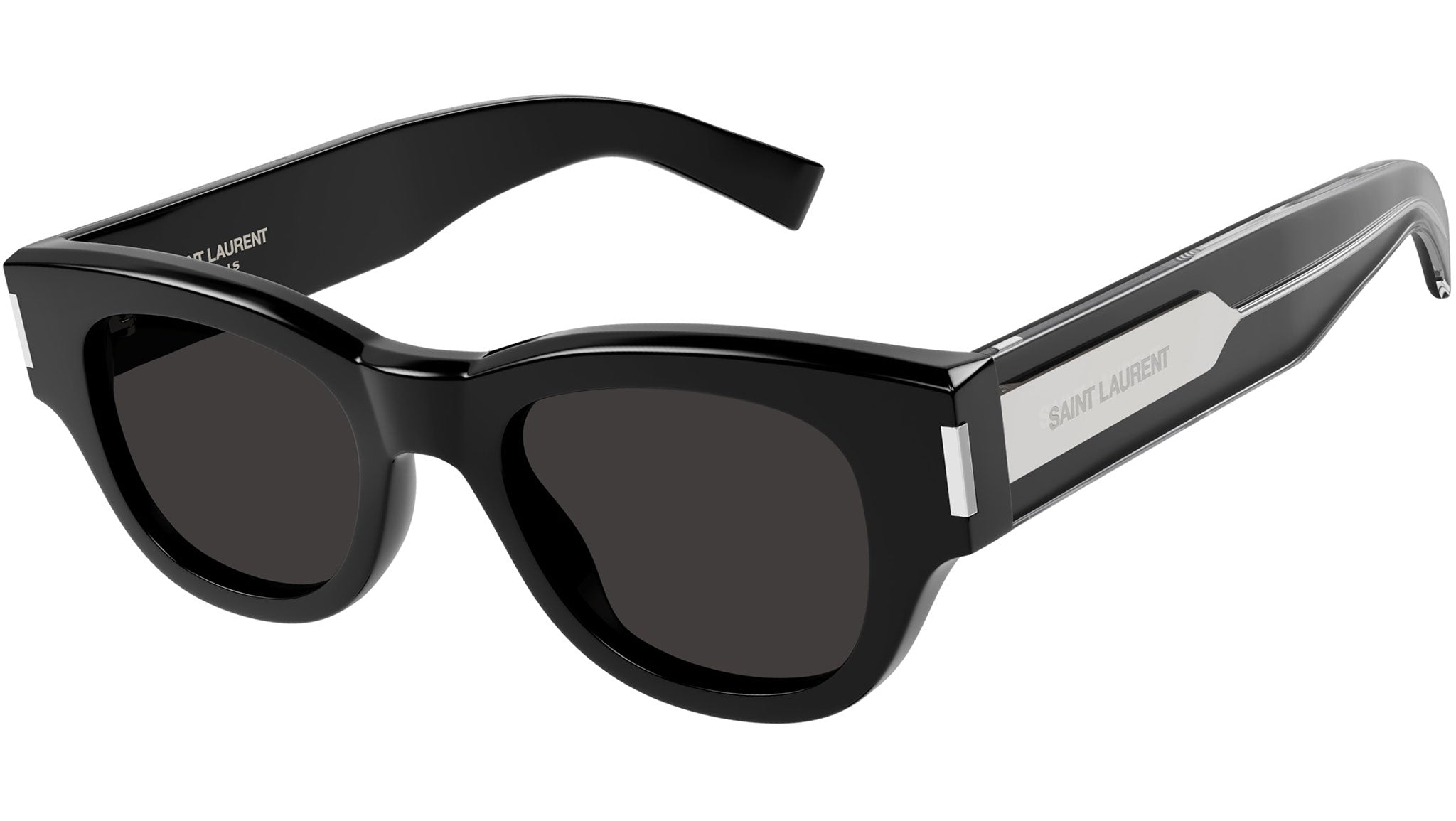 Occhiali da sole SAINT LAURENT SL573 Shiny solid black
