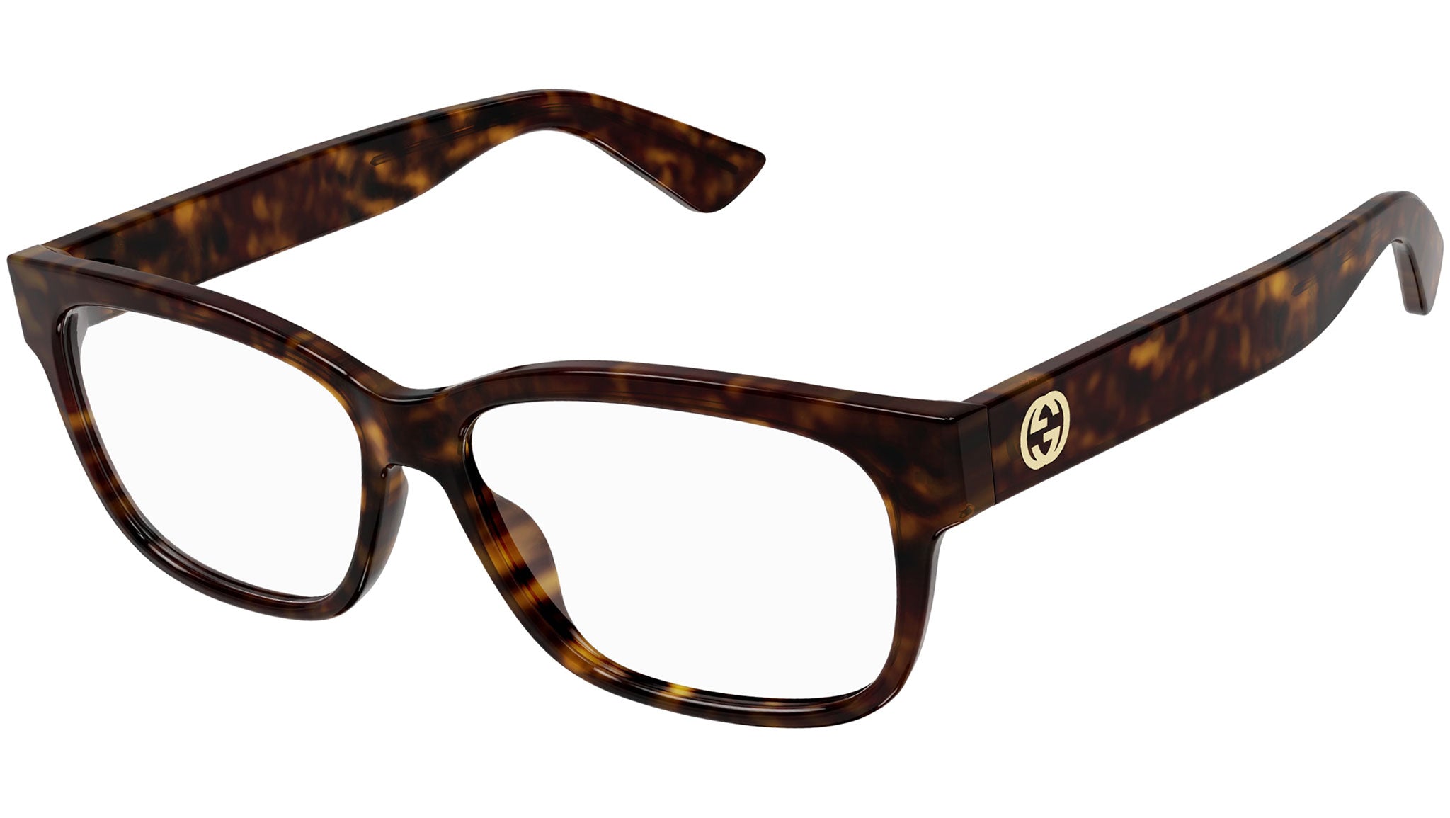 Occhiali da vista GUCCI GG1341O Shiny dark havana