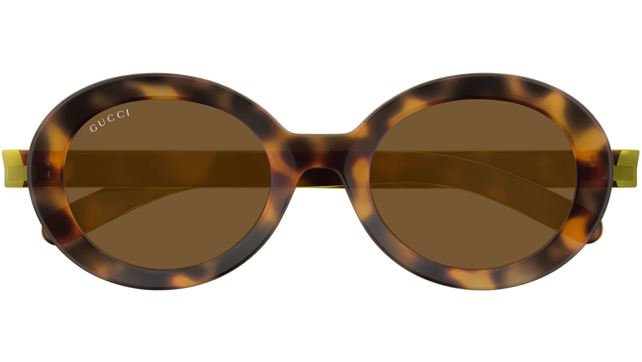 Occhiali da sole GUCCI GG1722SA Shiny spotted havana + yellow