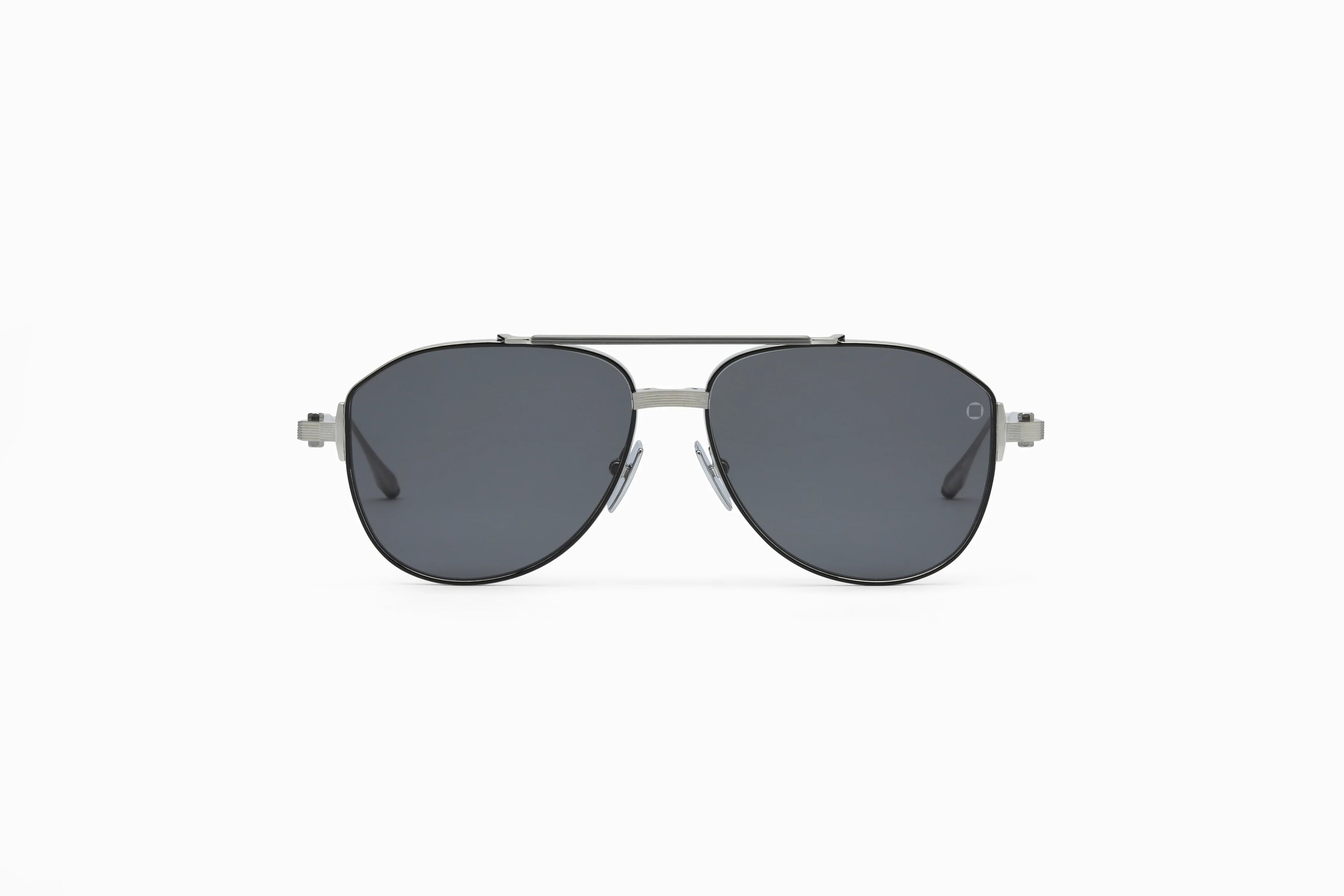 Occhiali da sole AKONI HELIOS BRUSHED SILVER