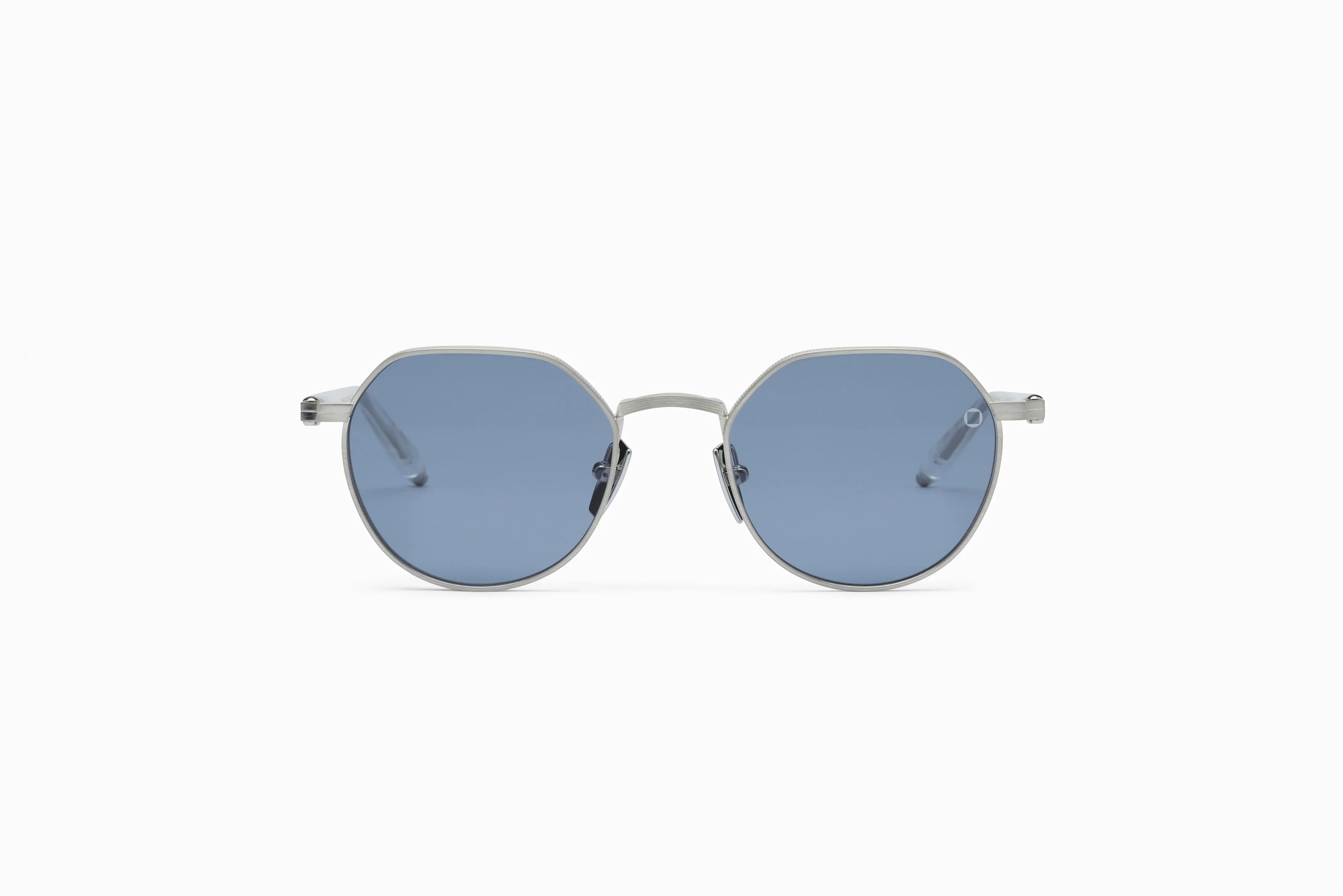 Occhiali da sole AKONI THEMIS BRUSHED SILVER