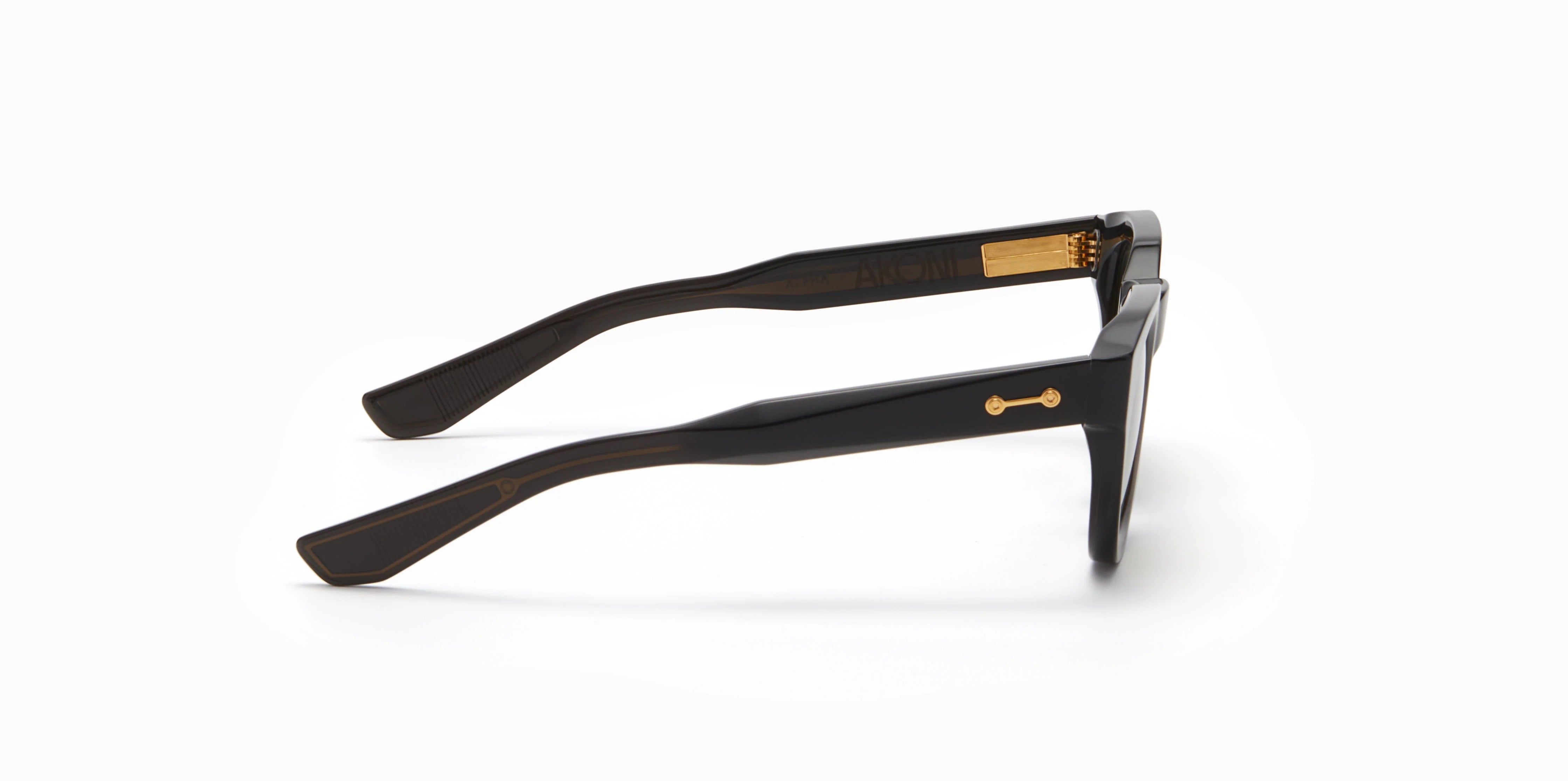 Occhiali da sole AKONI ALPHA Crystal Black