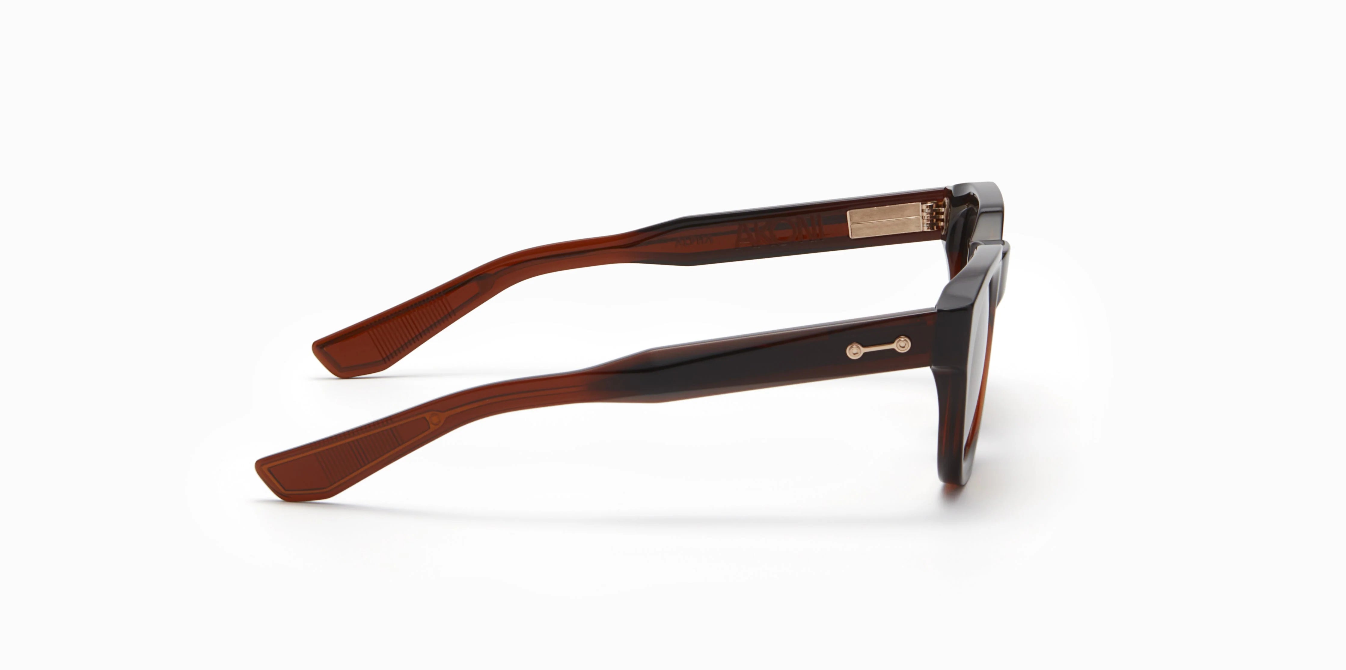 Occhiali da sole AKONI ALPHA Dark Crystal Brown